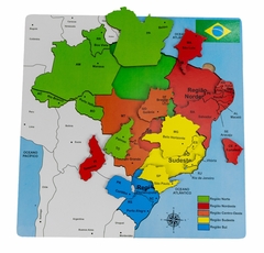 Mapa do Brasil - Quebra-Cabeça