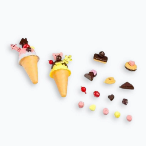 Sorvetes Decorados