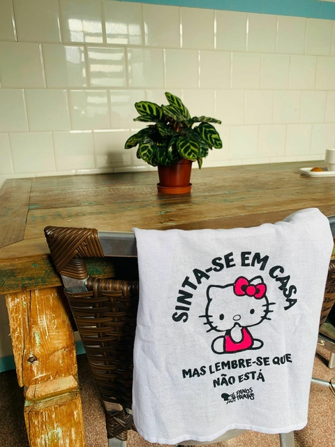 Pano - sinta-se em casa, mas lembre-se que não está