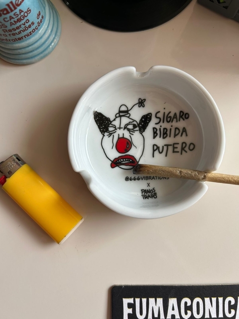 Cinzeiro - Sigaro, bibida, putero