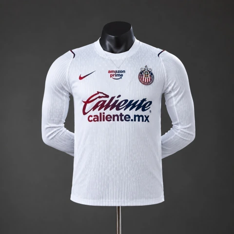 Camisa Chivas Guadalajara II Manga Longa Jogador - 26/27