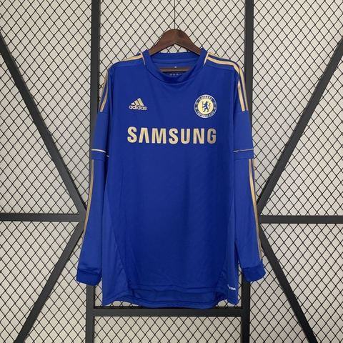Camisa Retro Chelsea Manga Longa - 12/13
