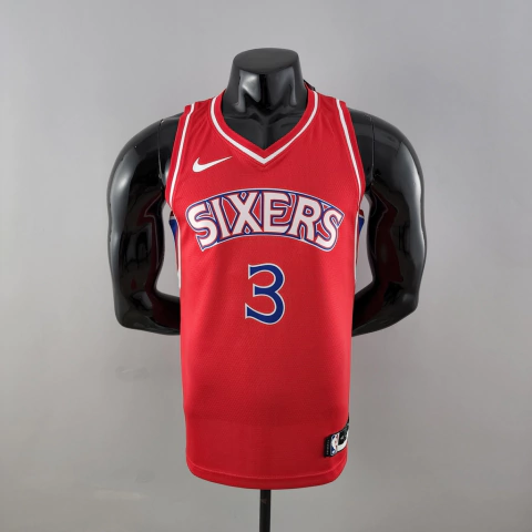 Regata Philadelphia 76ers Allen Iverson Mitchell & Ness Hardwood Classics Authentic Jersey