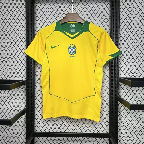 Camisa Retro Seleção Brasil - 2004