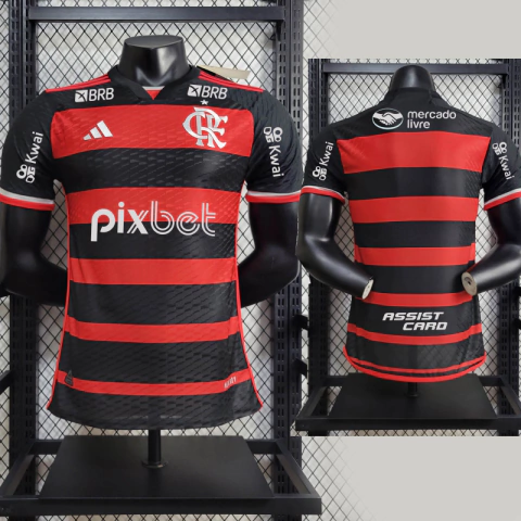 Camisa Flamengo Todos os Patrocínios Jogador - 24/25