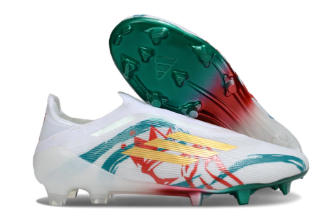 Adidas F50 Elite Laceless FG - Verde Ouro