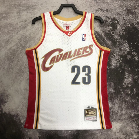 Regata Cleveland Cavaliers LeBron James Mitchell & Ness Hardwood Classics Swingman Jersey
