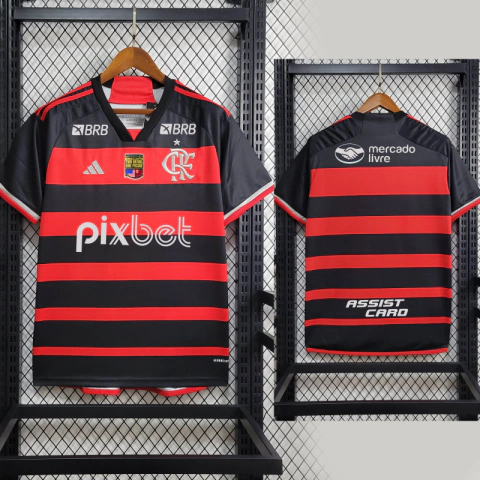 Camisa Flamengo Patchs e Patrocínios - 24/25
