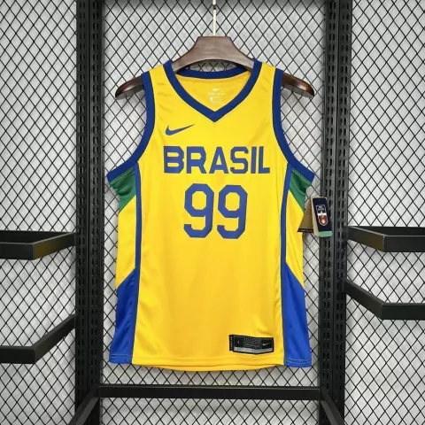 Regata Seleção Brasil de Basquete #99 L. Dias - Olímpiadas 2024