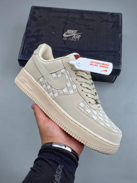 Air Force 1 Low Retro Premium Woven "Sanddrift"