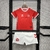 Kit Infantil Seleção Dinamarca - Eurocopa 2024