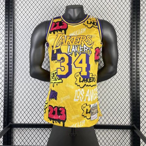 Regata Los Angeles Lakers Shaquille O'Neal Mitchell & Ness Swingman