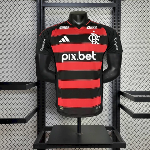 Camisa Flamengo Jogador Todos os Patrocínios - 25/26