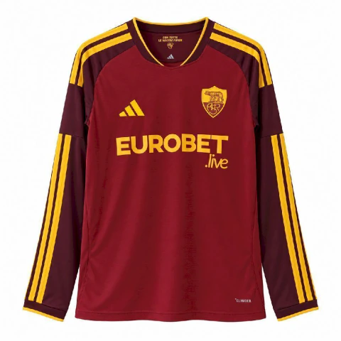 Camisa AS Roma Manga Longa 2026/27