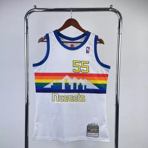 Regata Denver Nuggets Dikembe Mutombo Mitchell & Ness 1991-92 Hardwood Classics Swingman
