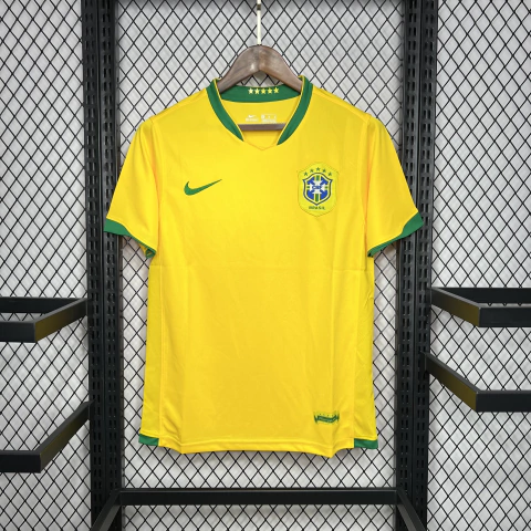 Camisa Retro Seleção Brasil - 2006