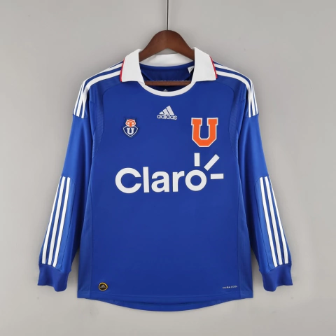 Camisa Retro Universidad de Chile Manga Longa - 2011