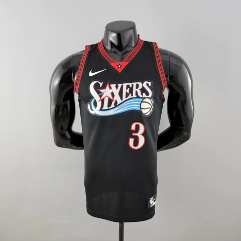 Regata Philadelphia 76ers Allen Iverson Mitchell & Ness Big & Tall Hardwood Classics Jersey