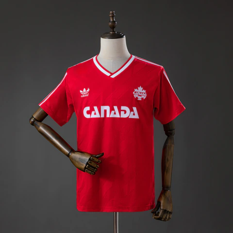 Camisa Retrô Seleção Canadá - 1986