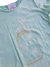 Remera manga corta con estampa. Aqua en internet