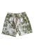 Short liviano estampado. Verde