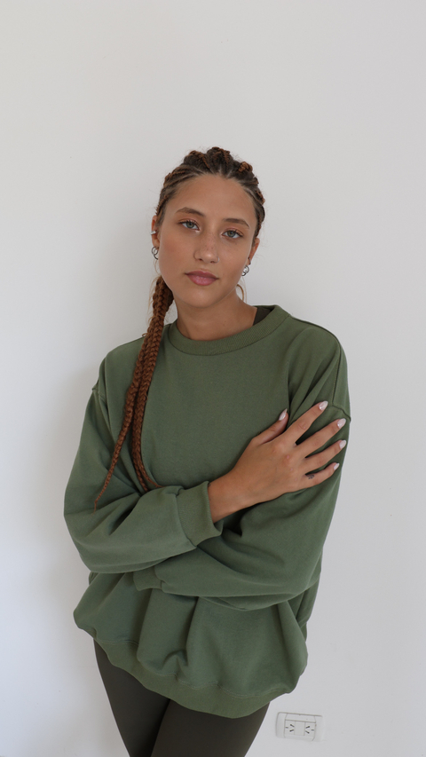 Buzo Apola verde militar - comprar online