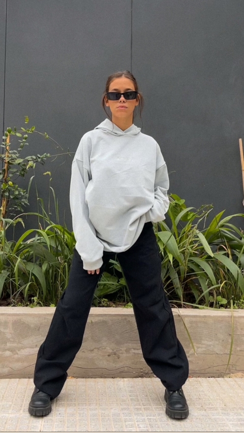 Buzo Apola gris plata - comprar online