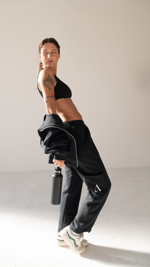 Jogging Vento negro - comprar online