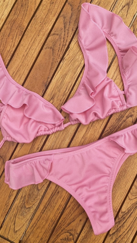 Corpiño Filipinas rosa pastel