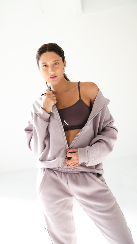 Campera Vento lila - comprar online