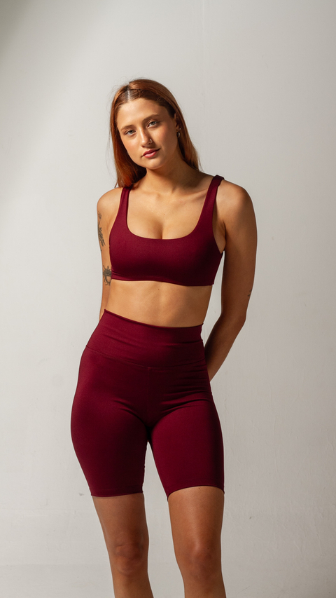 Biker Jazmín bordo - comprar online