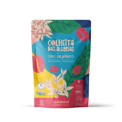 Café Especial Colheita das Alegrias Orgânico Clássico 250g - comprar online