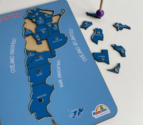 Mapa de Argentina Magnético