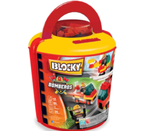 Blocky Balde Bomberos