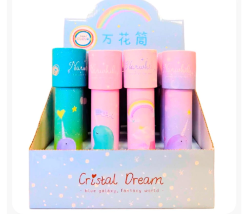 Caleidoscopio Unicornio Ballena XL