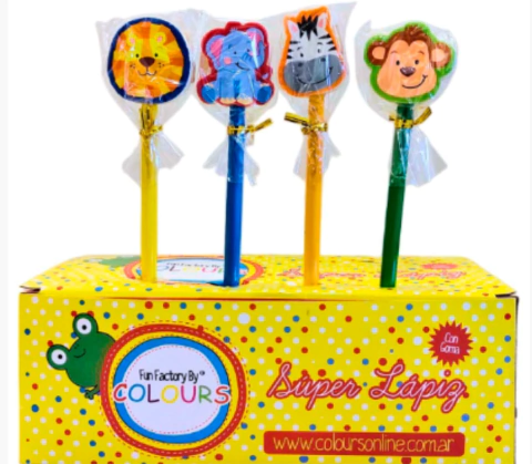 Lápiz con Goma Varios Modelos