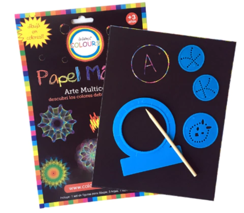 Papel Mágico con Espirógrafo