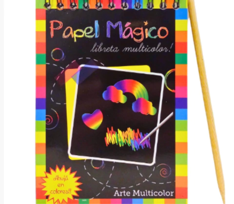 Papel Mágico Libreta Chica con Espiral