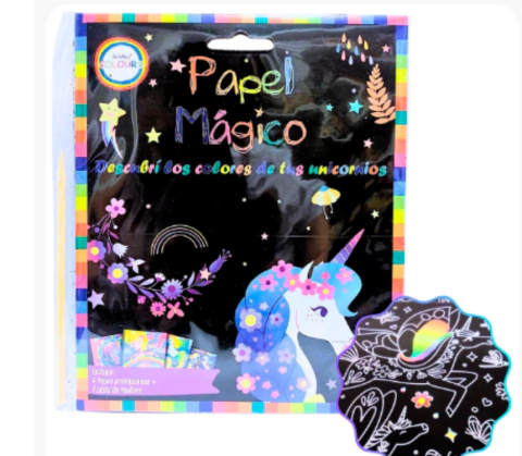Papel Mágico Unicornio