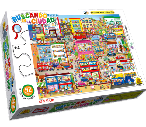 Puzzle Buscando en la Ciudad