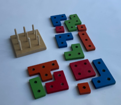 Tetris de Madera Chico en internet