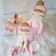 Kit Bailarina Rosa com Tutu (Naninha e Boneca) na internet