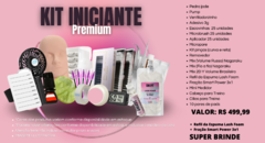 Kit Iniciante Extensão de Cílios - Premium