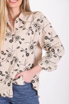 Camisa Bordada AFUNE - 70244 - Indiana