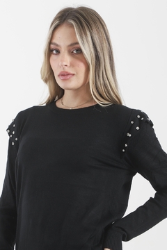 Sweater Volado Con Piedra VTL639 - comprar online