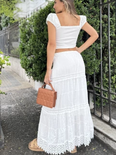 Pollera Con Guardas VT90 - comprar online