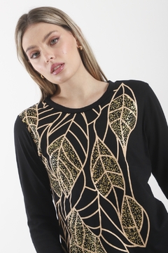 Remera Hojas VTK 70047 - Indiana