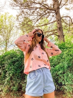 Buzo Capucha Engomado HIDALGO ROSA