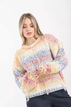 Sweater Jaspeado VT74223 - Indiana
