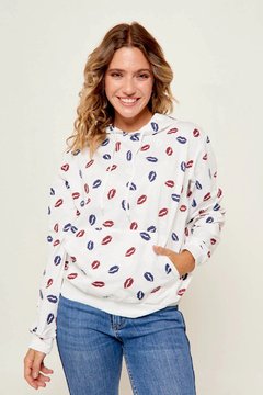 Buzo Canguro Engomado Estampas Surtidas Tanda 2